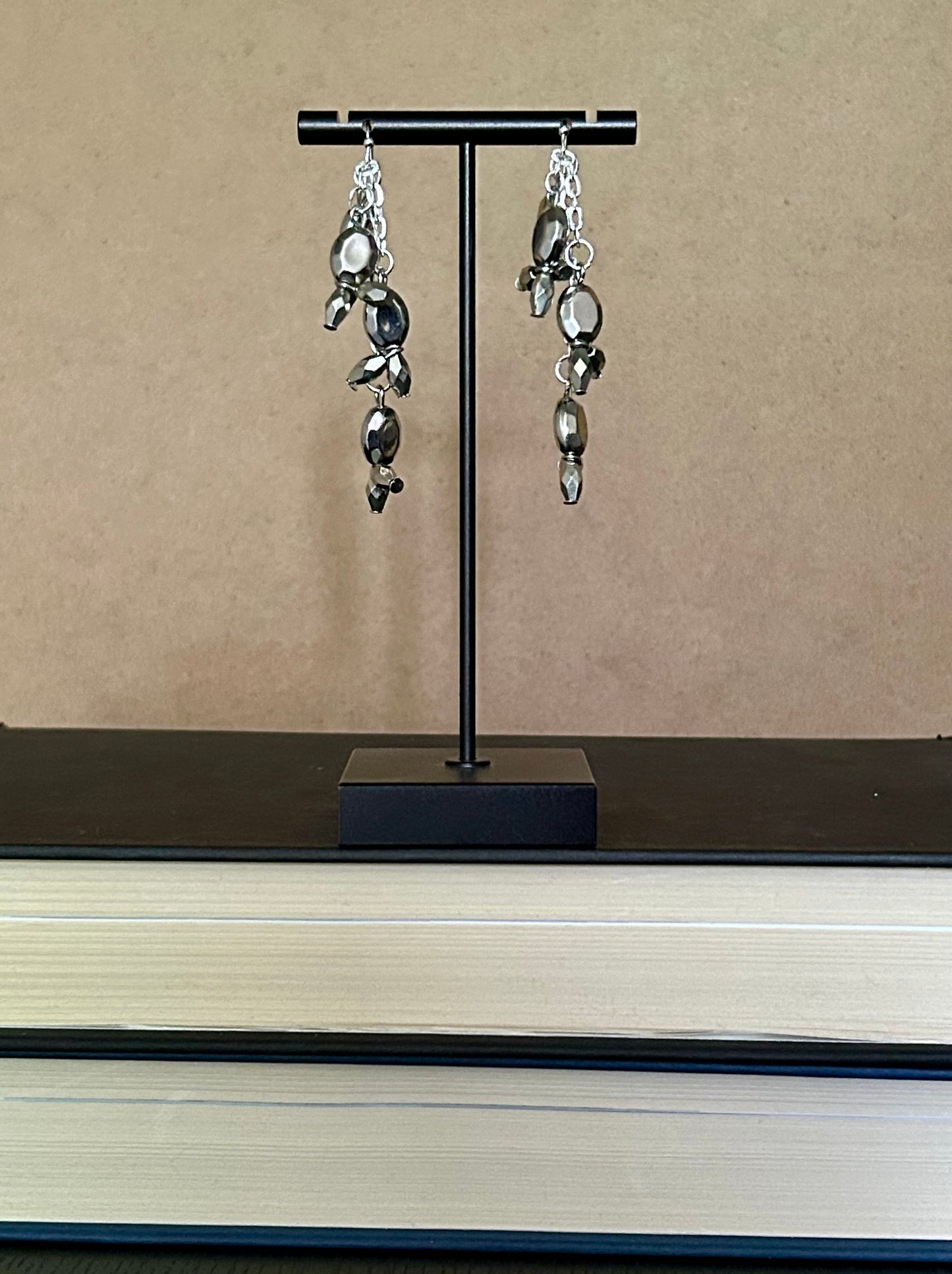 Fluid Steel Earrings