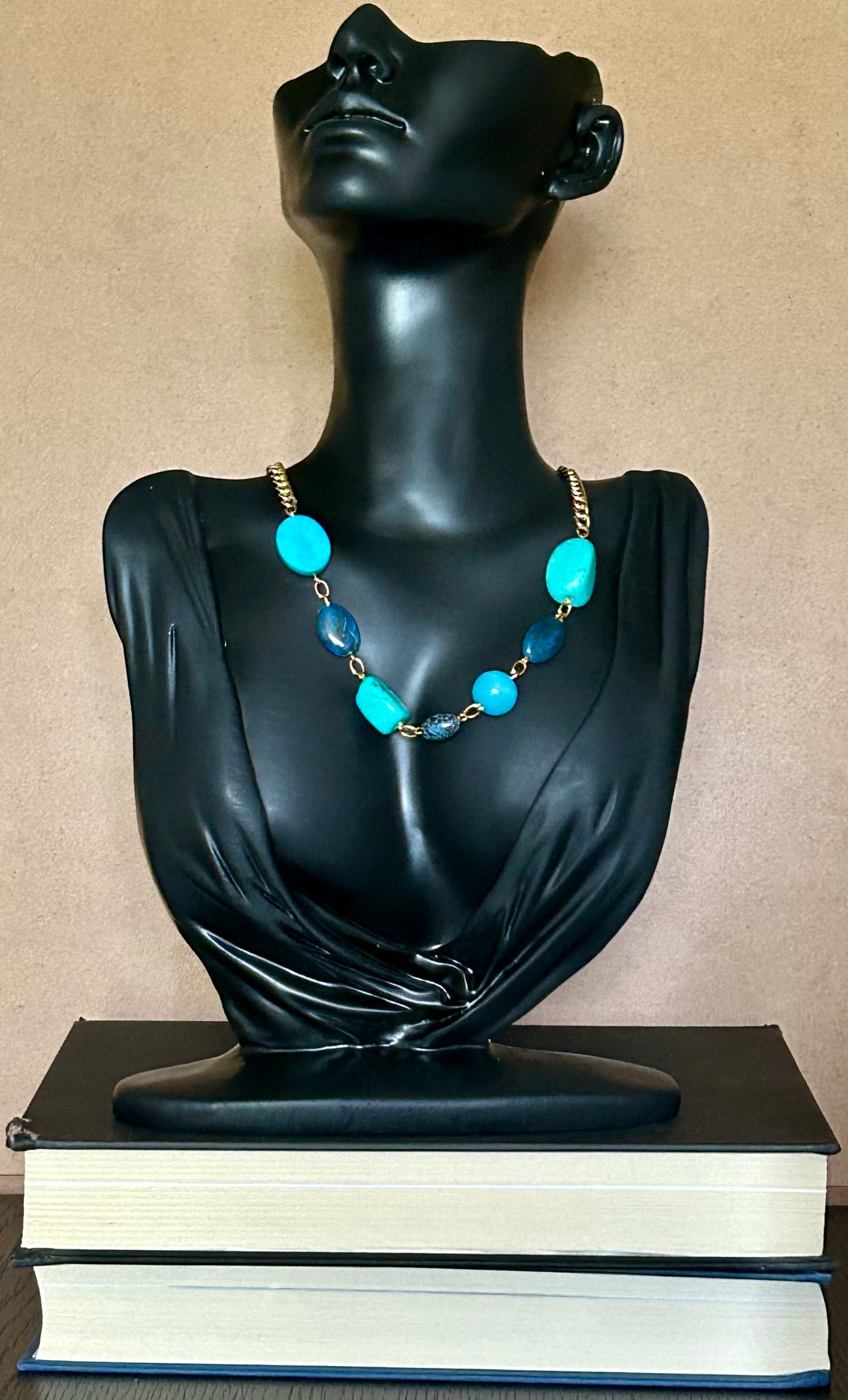 Blue Raspberry Current Necklace