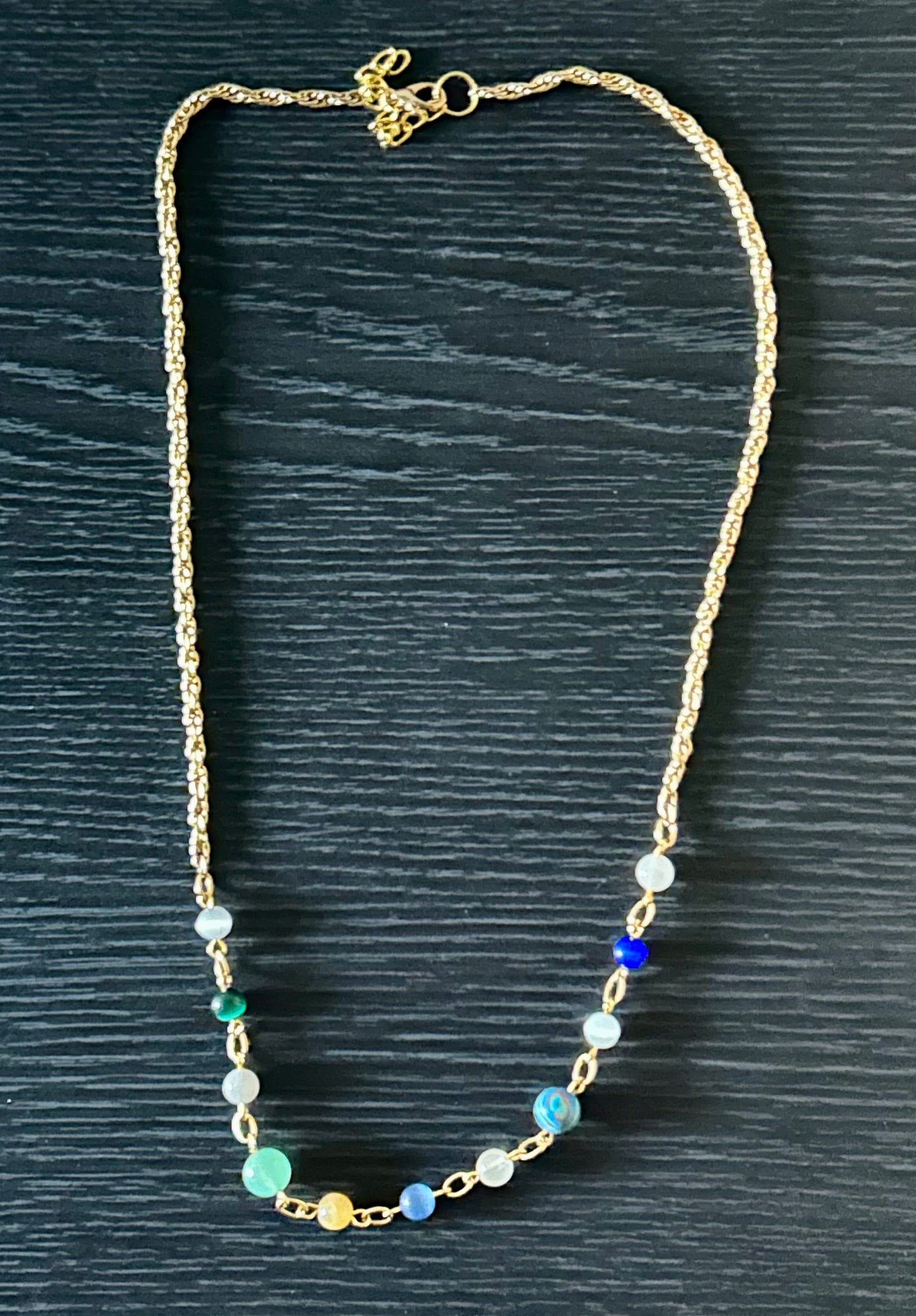 Eucalyptus Sun Glaze Necklace