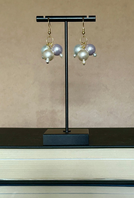 Pale Current Earrings