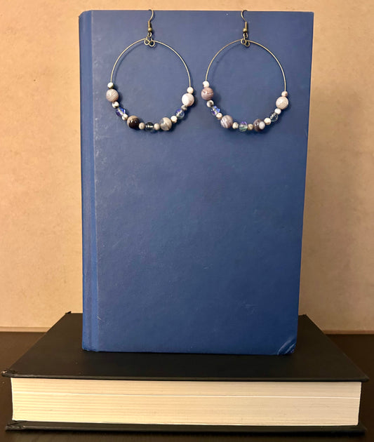 Plume Hoop Earrings