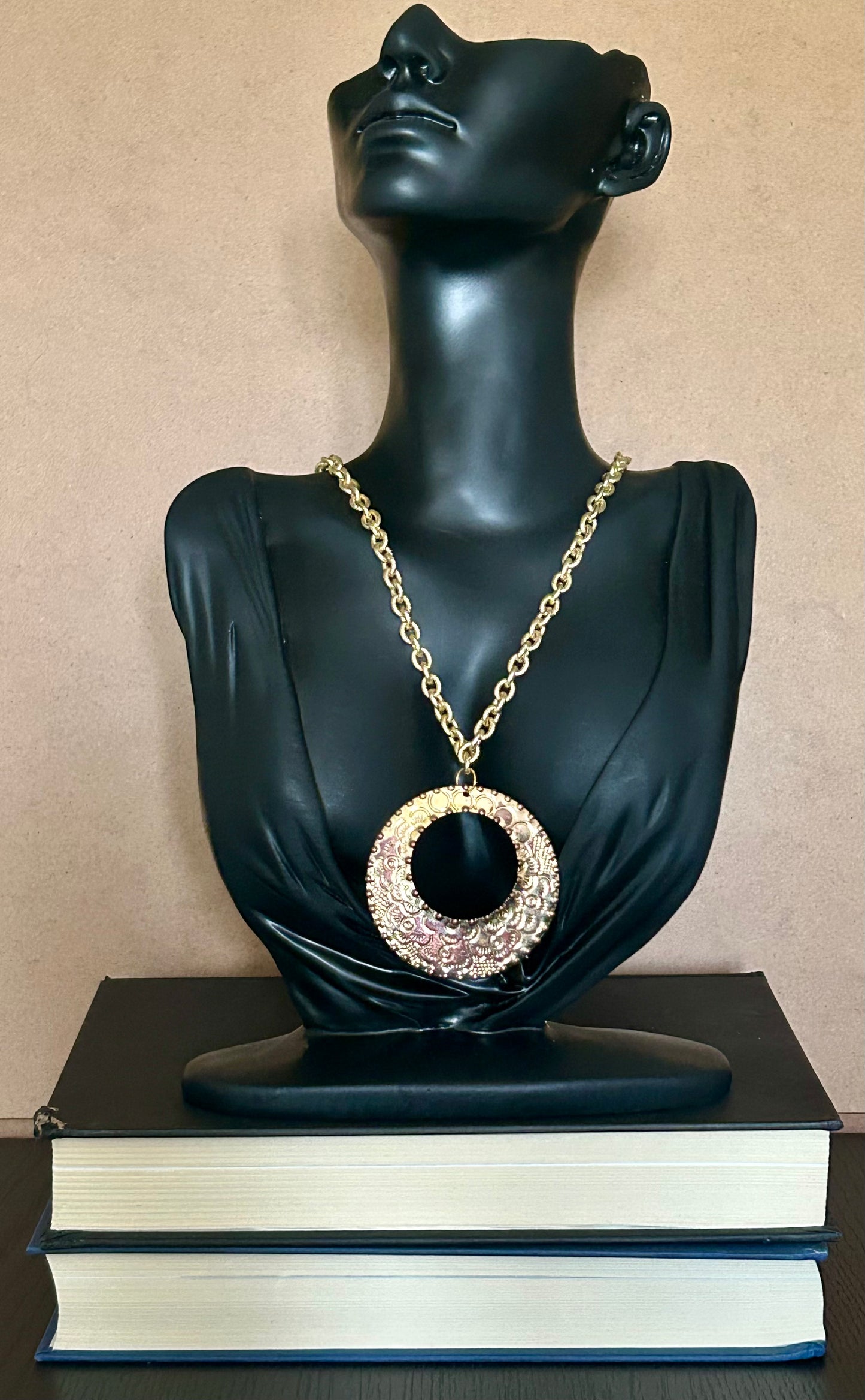 Weathered Halo Necklace